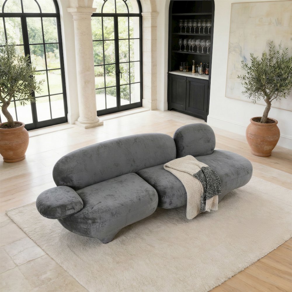 Oblak Sofa Storm Gray. Picture 4