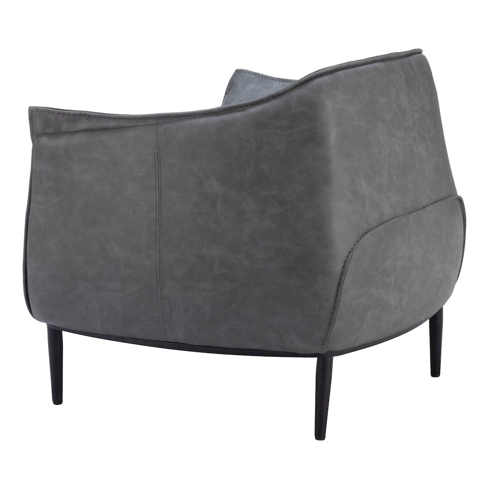 Julian Accent Chair Gray. Picture 5