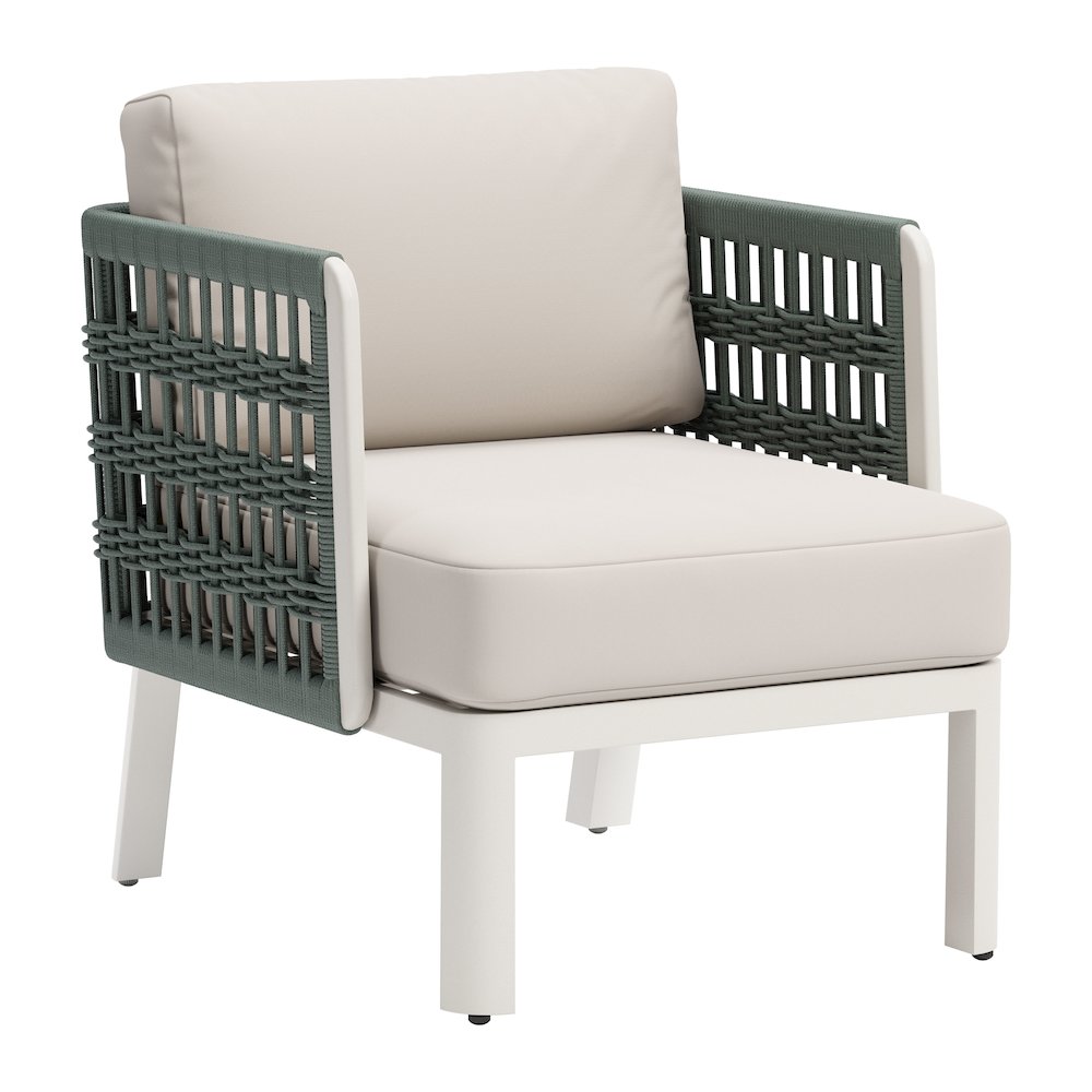 Bridgehampton Armchair White. Picture 10