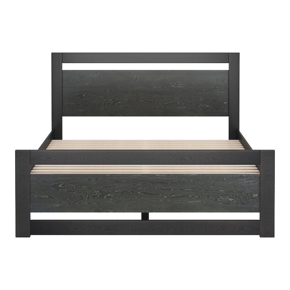Repos Queen Bed Black. Picture 3