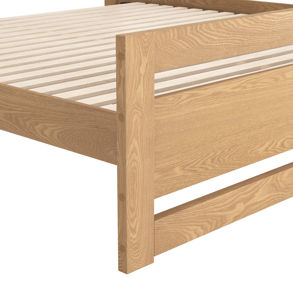 Repos Queen Bed Brown. Picture 5
