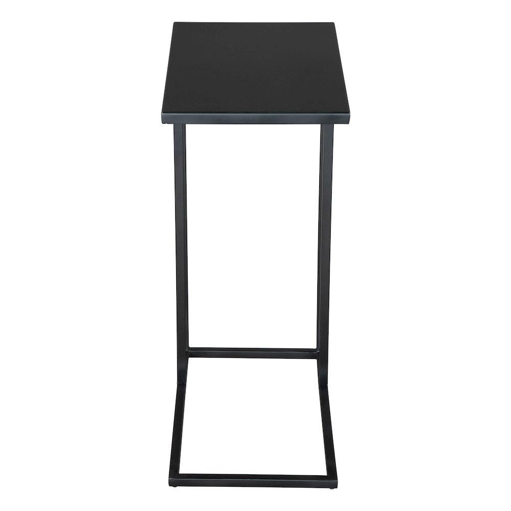 Atom Side Table Black. Picture 3