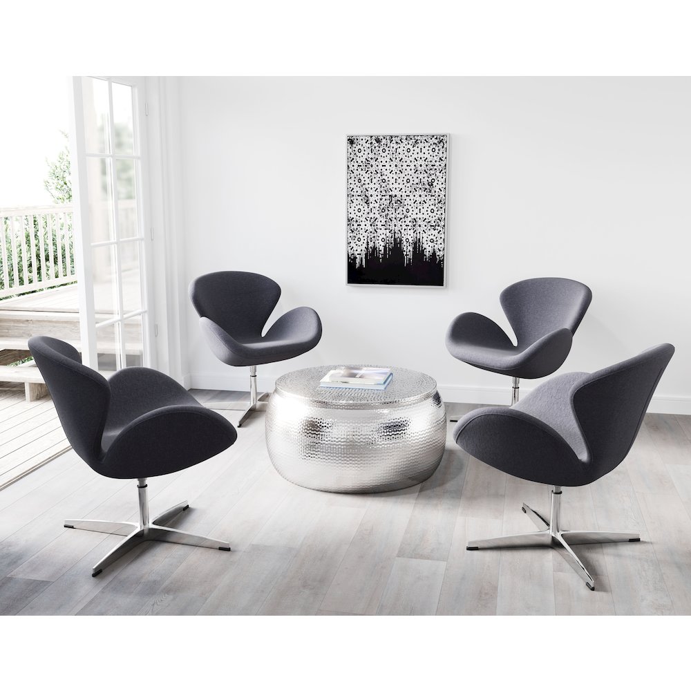 Solo Coffee Table Silver. Picture 9