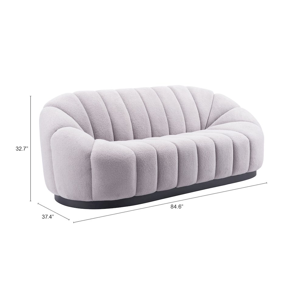 Bhutan Sofa Light Gray. Picture 7