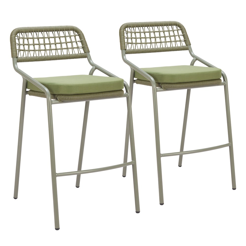 Rio Barstool (Set of 2) Green. Picture 6