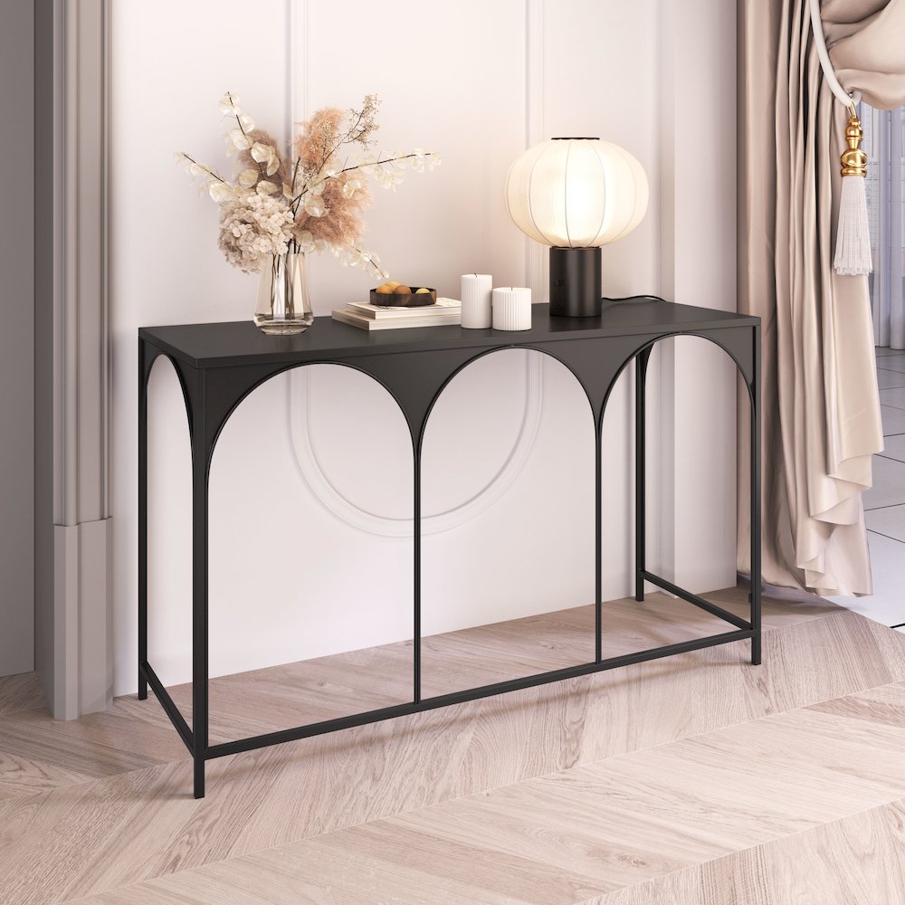Loriet Console Table Black. Picture 8