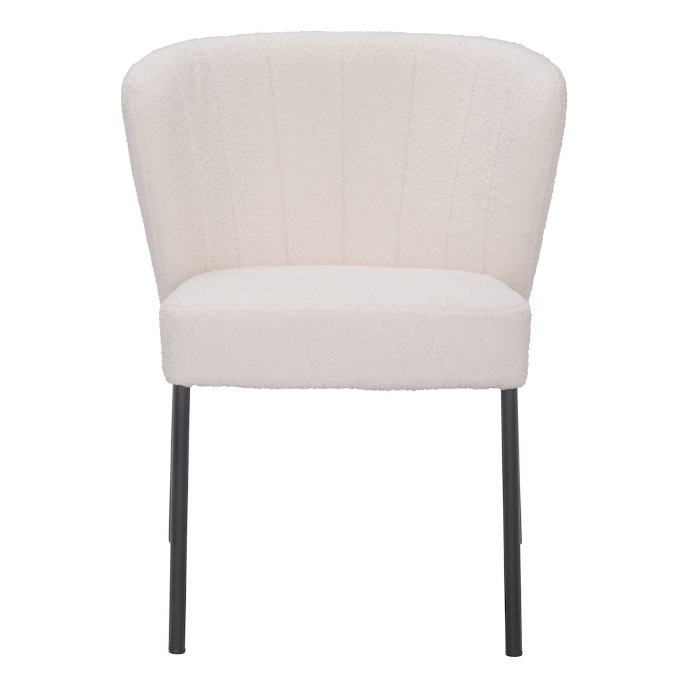 Aimee Dining Chair (Set of 2) Cream. Picture 3