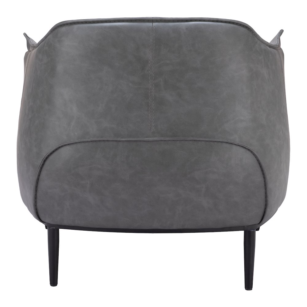 Julian Accent Chair Gray. Picture 4