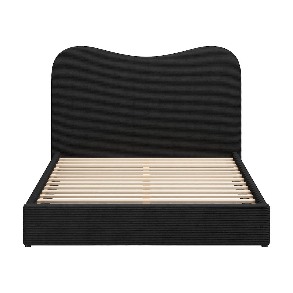 Sele Queen Bed Black. Picture 5