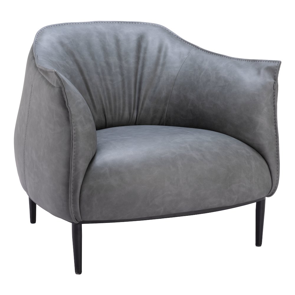 Julian Accent Chair Gray. Picture 1