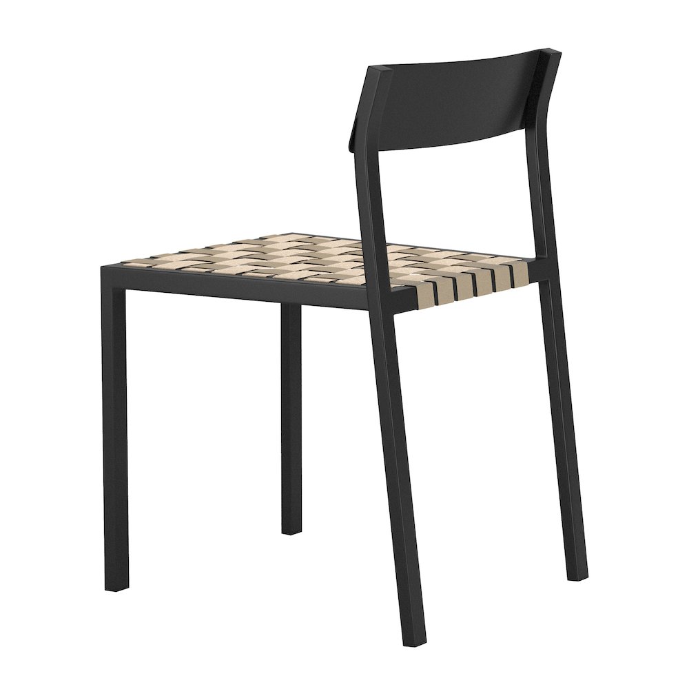 Draco Dining Chair (Set of 2) Black. Picture 6