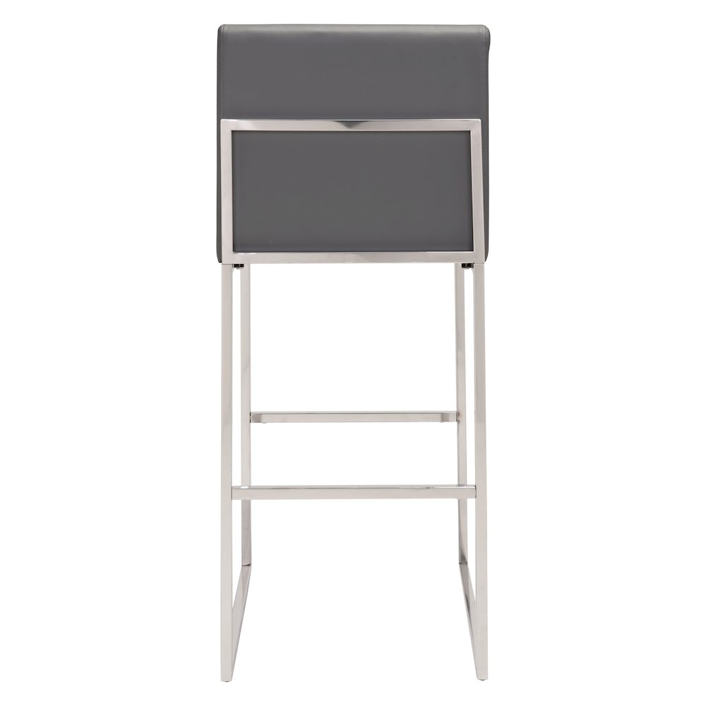 Genoa Barstool Gray. Picture 4