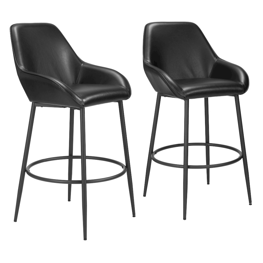 Vila Barstool (Set of 2) Black. Picture 6