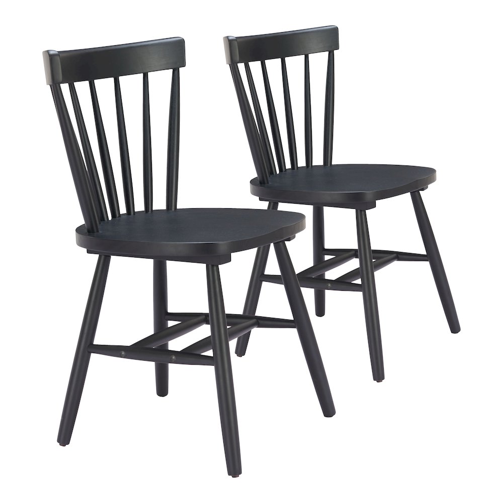Tyce Dining Chair (Set of 2) Black. Picture 6