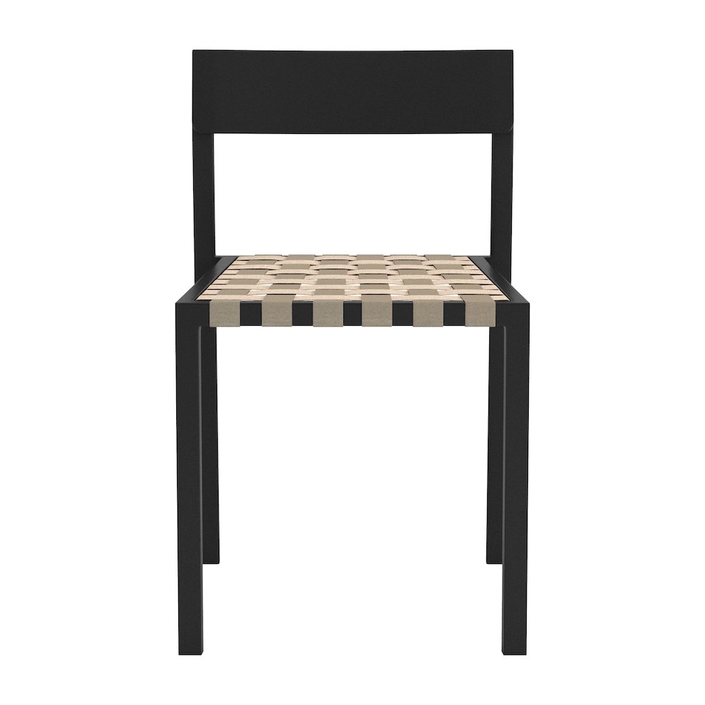 Draco Dining Chair (Set of 2) Black. Picture 4
