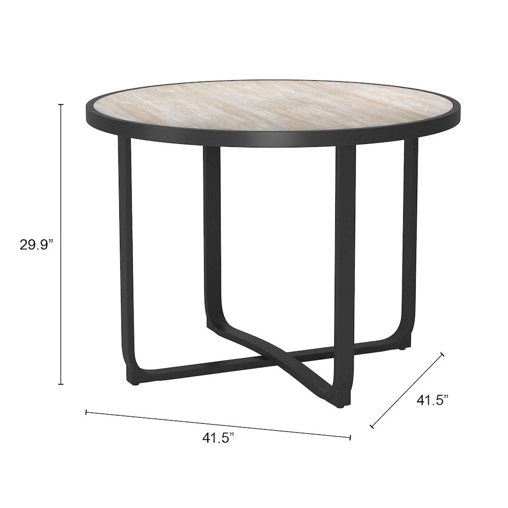 Noctan Dining Table Black. Picture 10