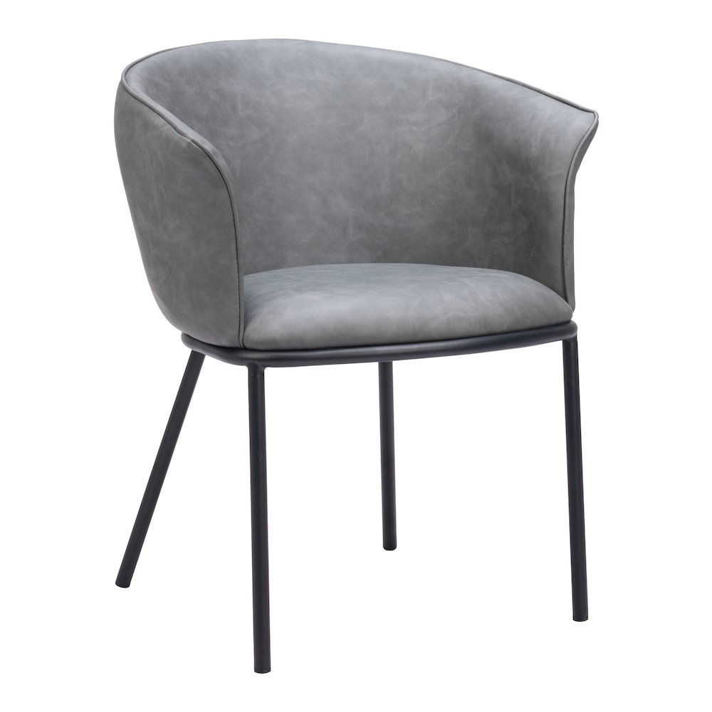 Garston Dining Chair Gray. Picture 1