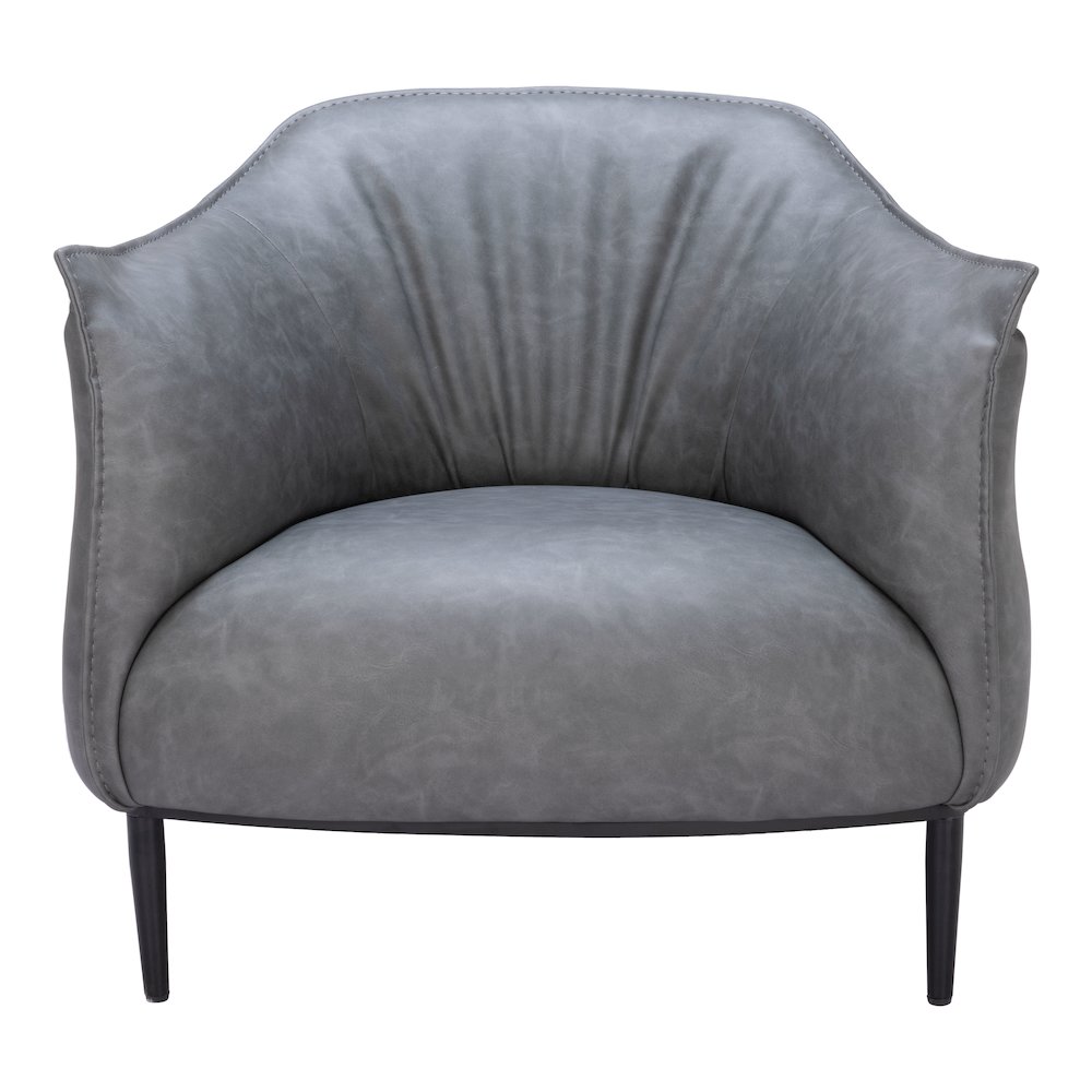Julian Accent Chair Gray. Picture 3