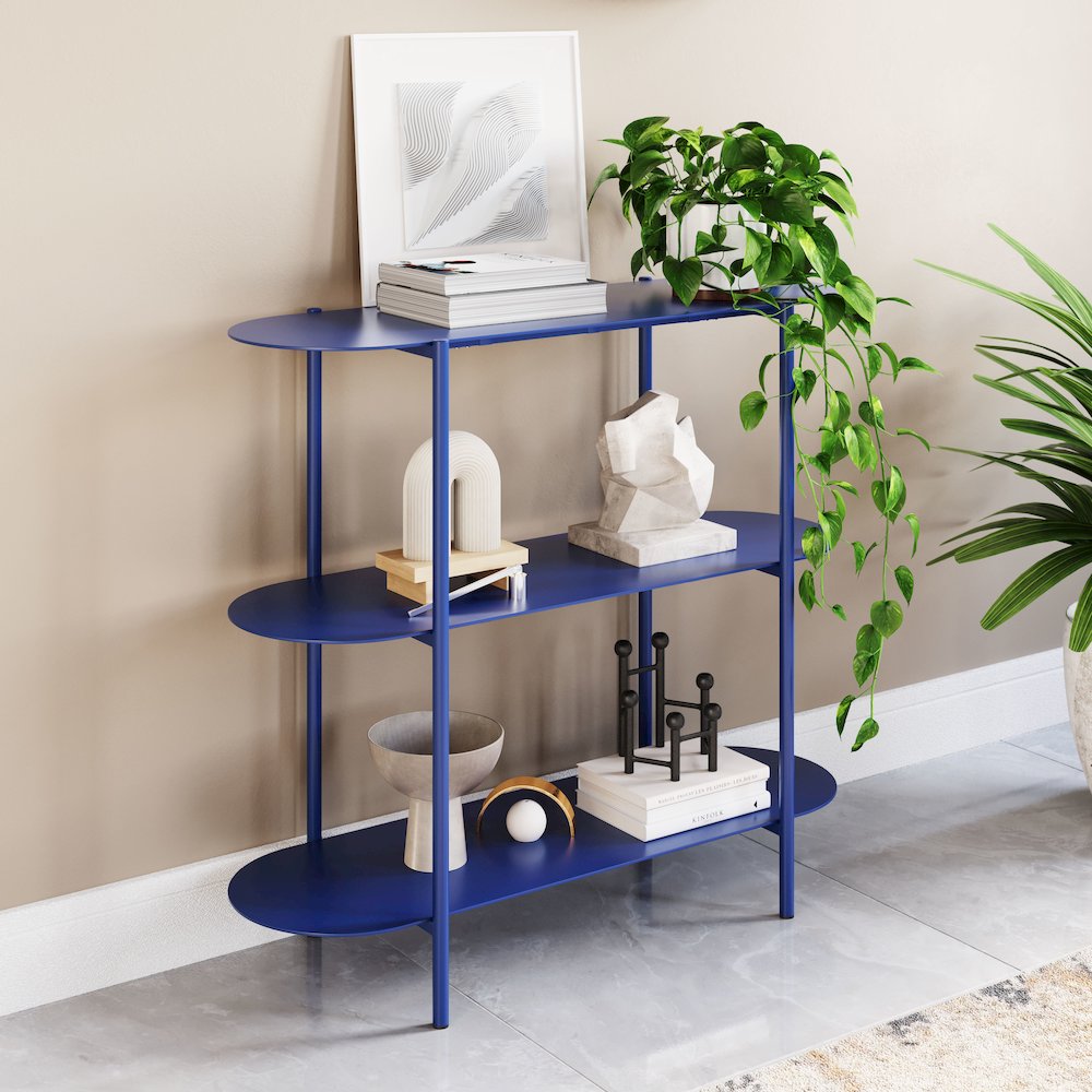 Tre Console Table Blue. Picture 8