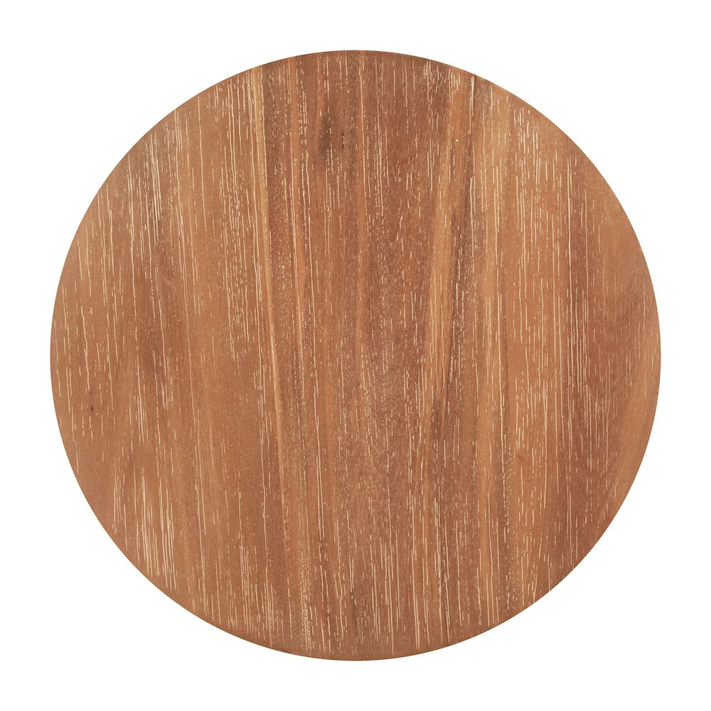 Beban Side Table Natural & Black. Picture 4