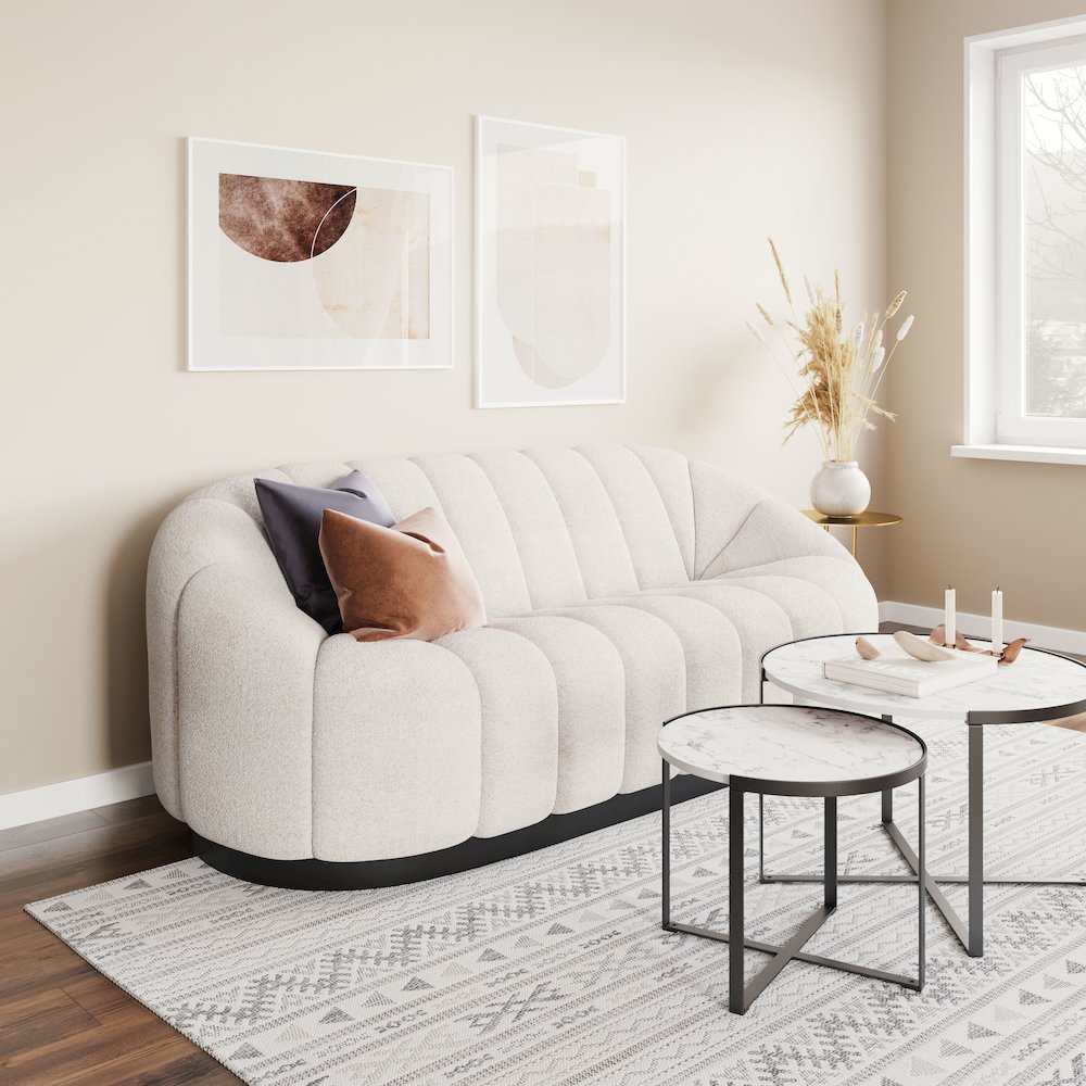 Bhutan Sofa Cream. Picture 8