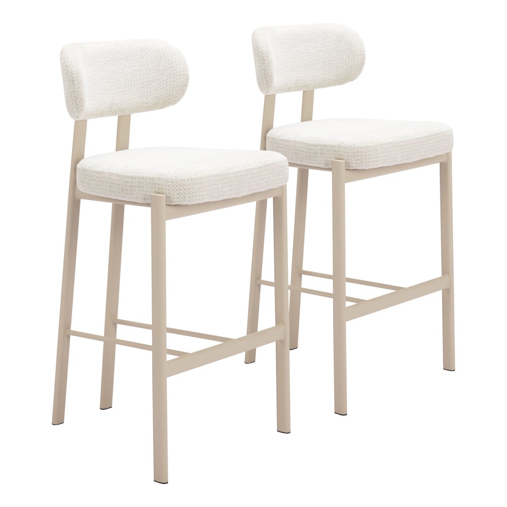 Aurea Barstool (Set of 2) Light Gray. Picture 6