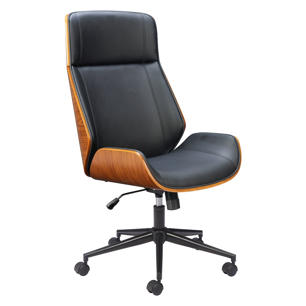 Flex High Back Office Chair Black. Picture 1