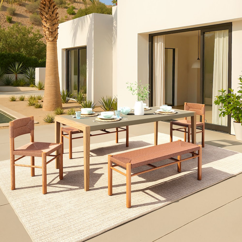 Kata Dining Table Gray. Picture 8