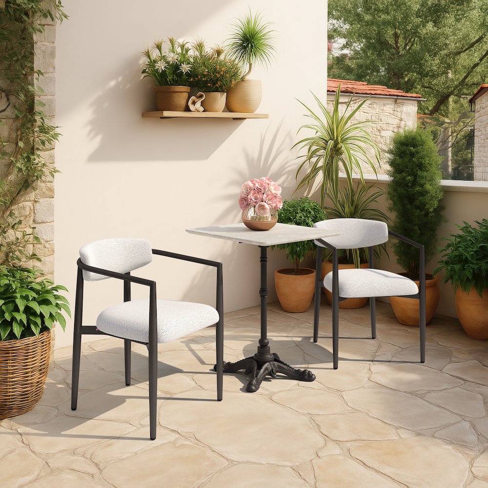 Alfresco Dining Table Gray. Picture 11