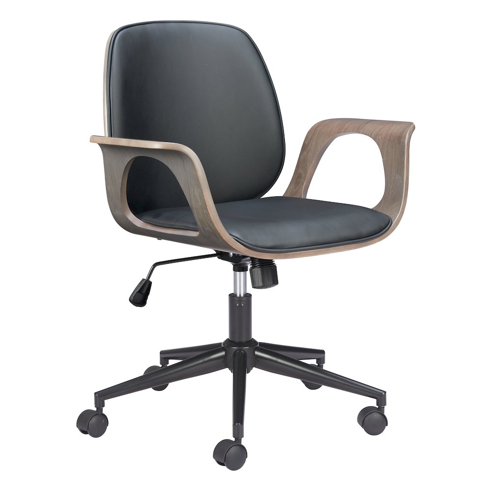 Ali Office Chair Black. Picture 1