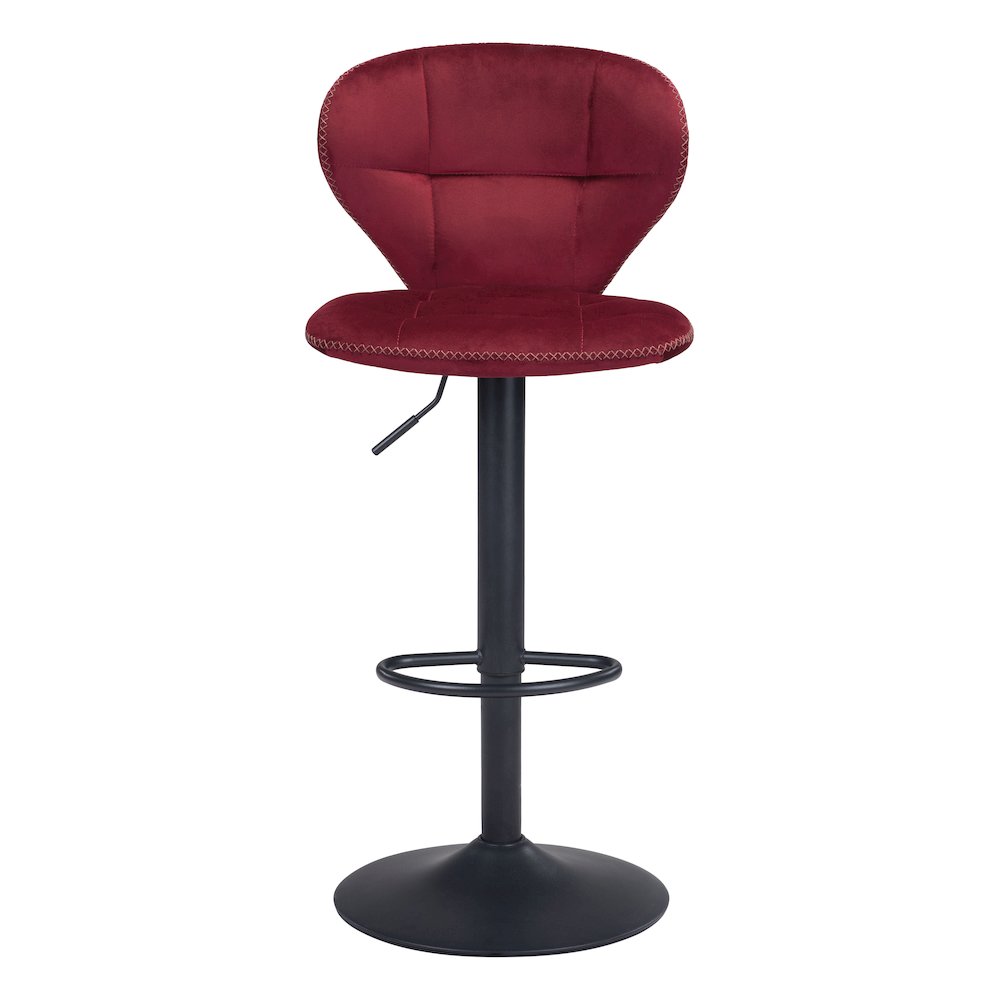 Salem Barstool Red. Picture 3