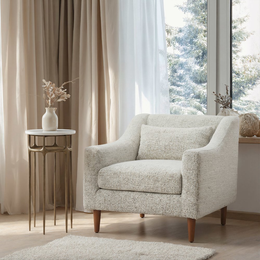 Koseli Armchair Pewter Gray. Picture 3
