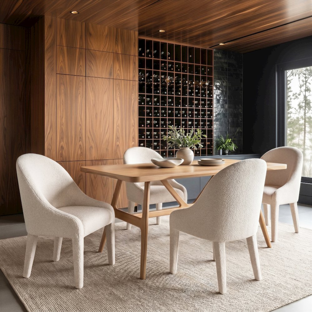 Domo Dining Chair Ivory. Picture 3