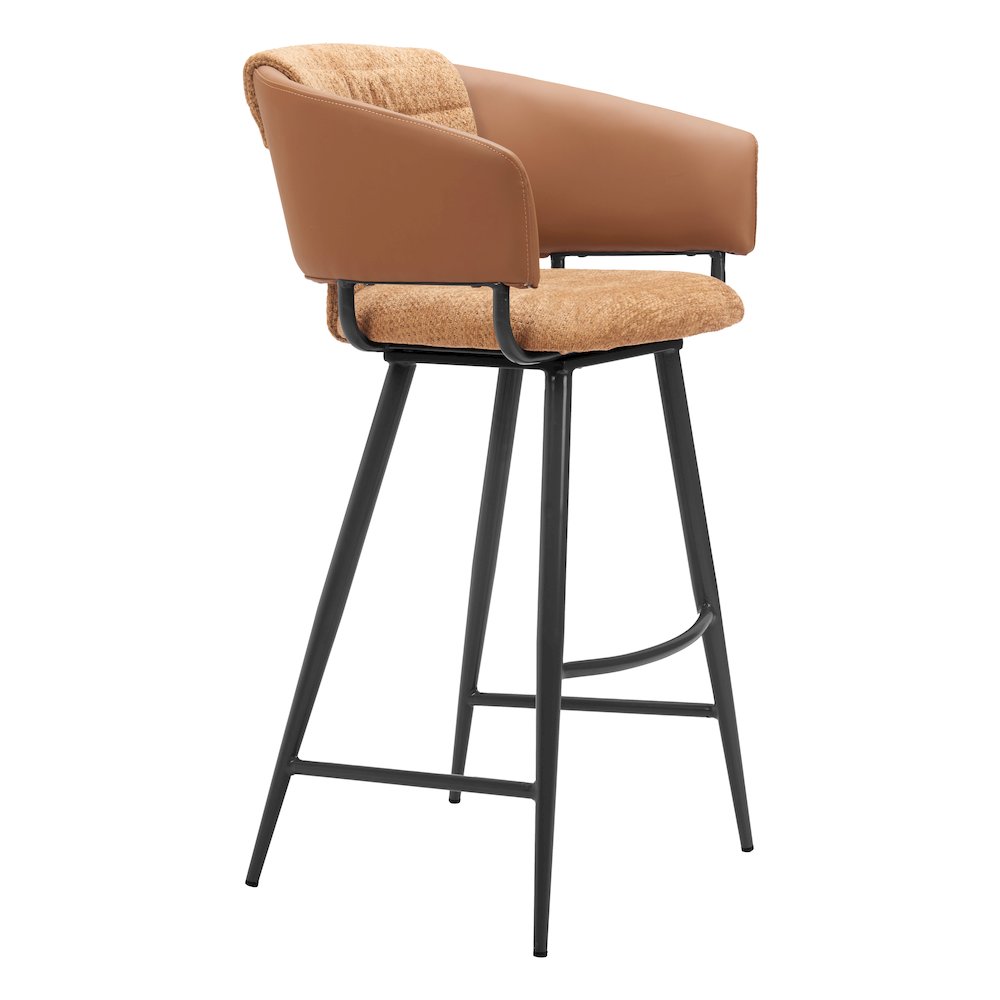 Juno Barstool (Set of 2) Brown. Picture 9