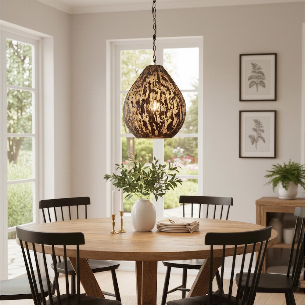 Koza Ceiling Lamp Black. Picture 2