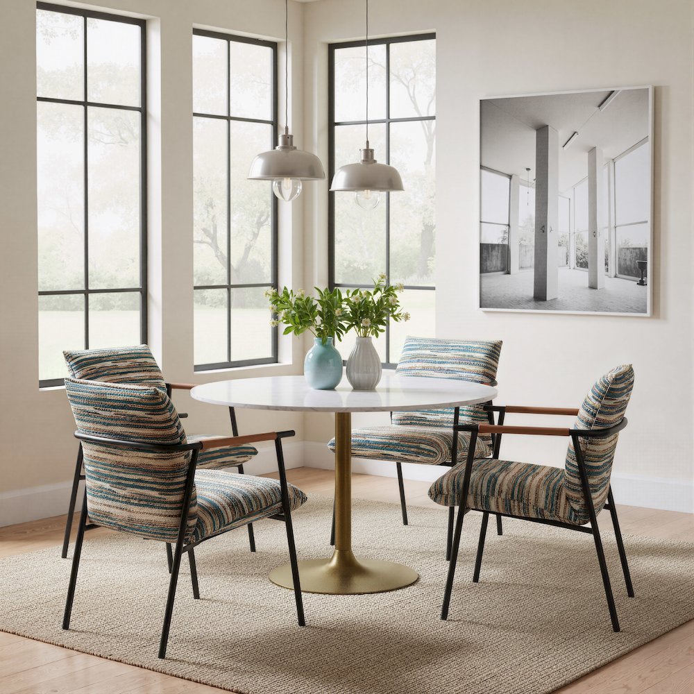 Reduga Dining Chair Multicolor. Picture 8