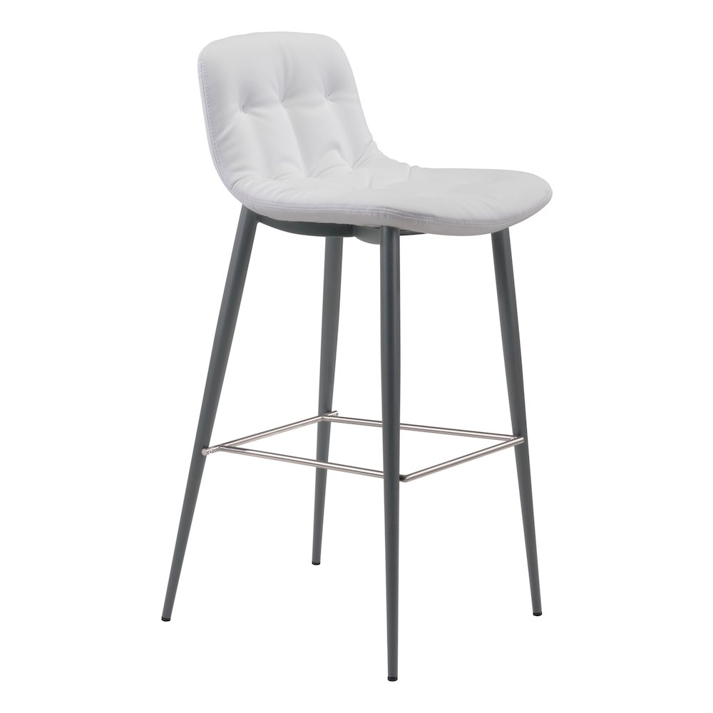 Tangiers Barstool (Set of 2) White. Picture 1