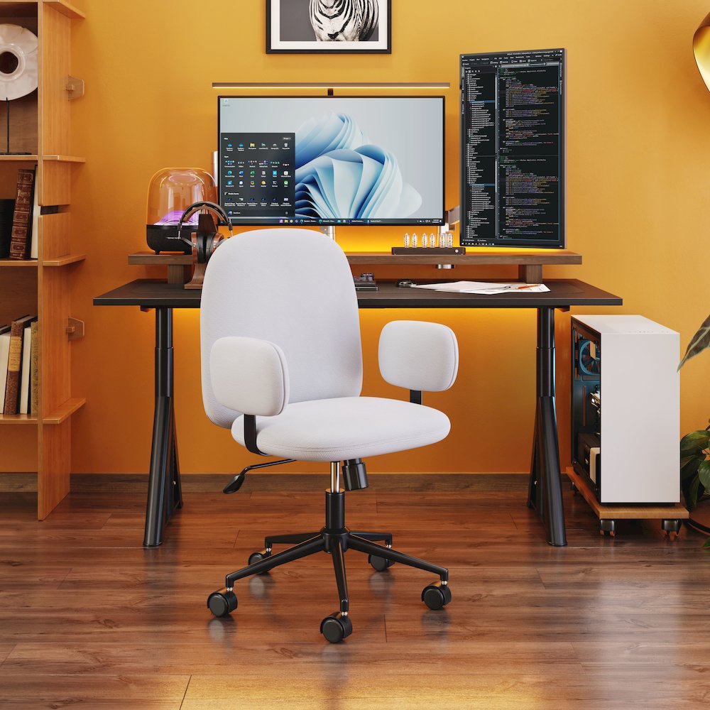 Lionel Office Chair Beige. Picture 8