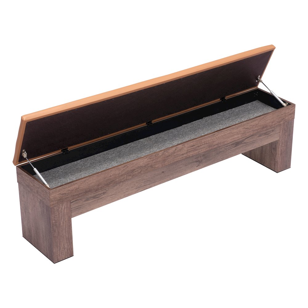 Bonker Storage Bench (Set of 2) Brown. Picture 12