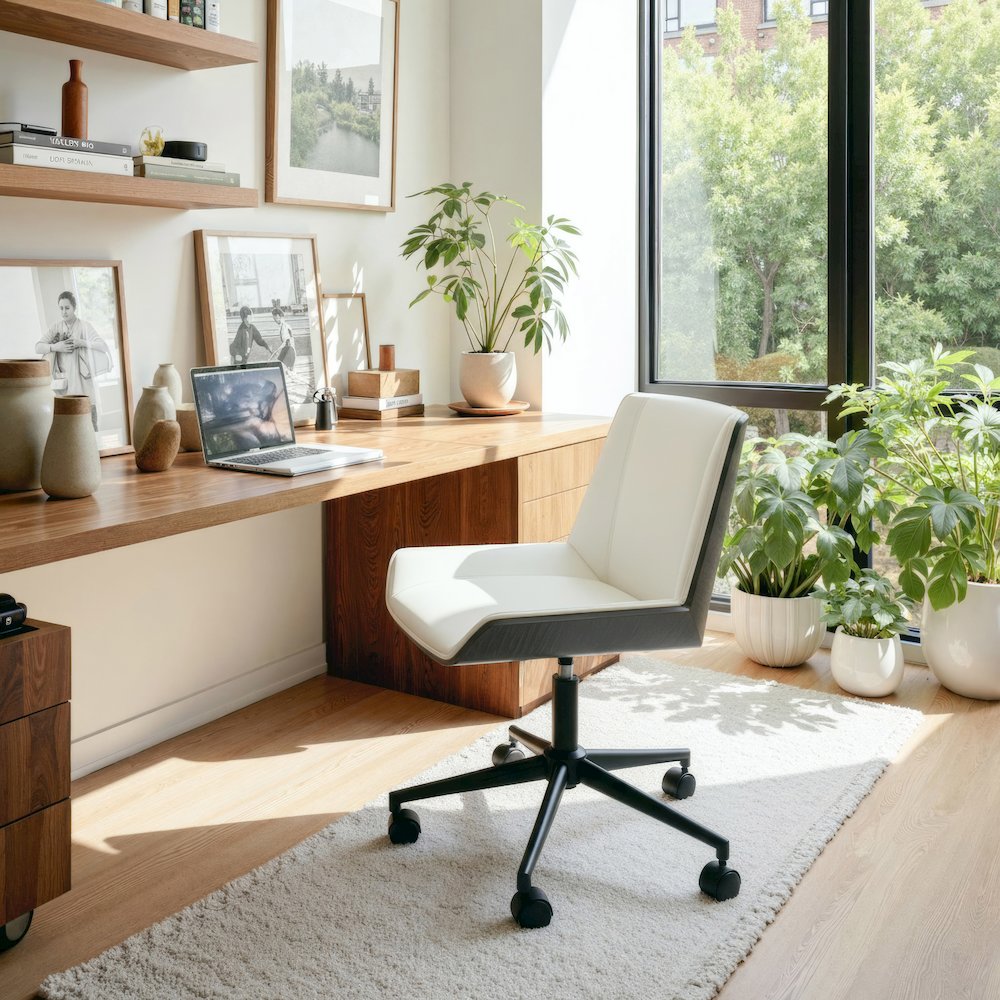 Maker Office Chair White. Picture 8
