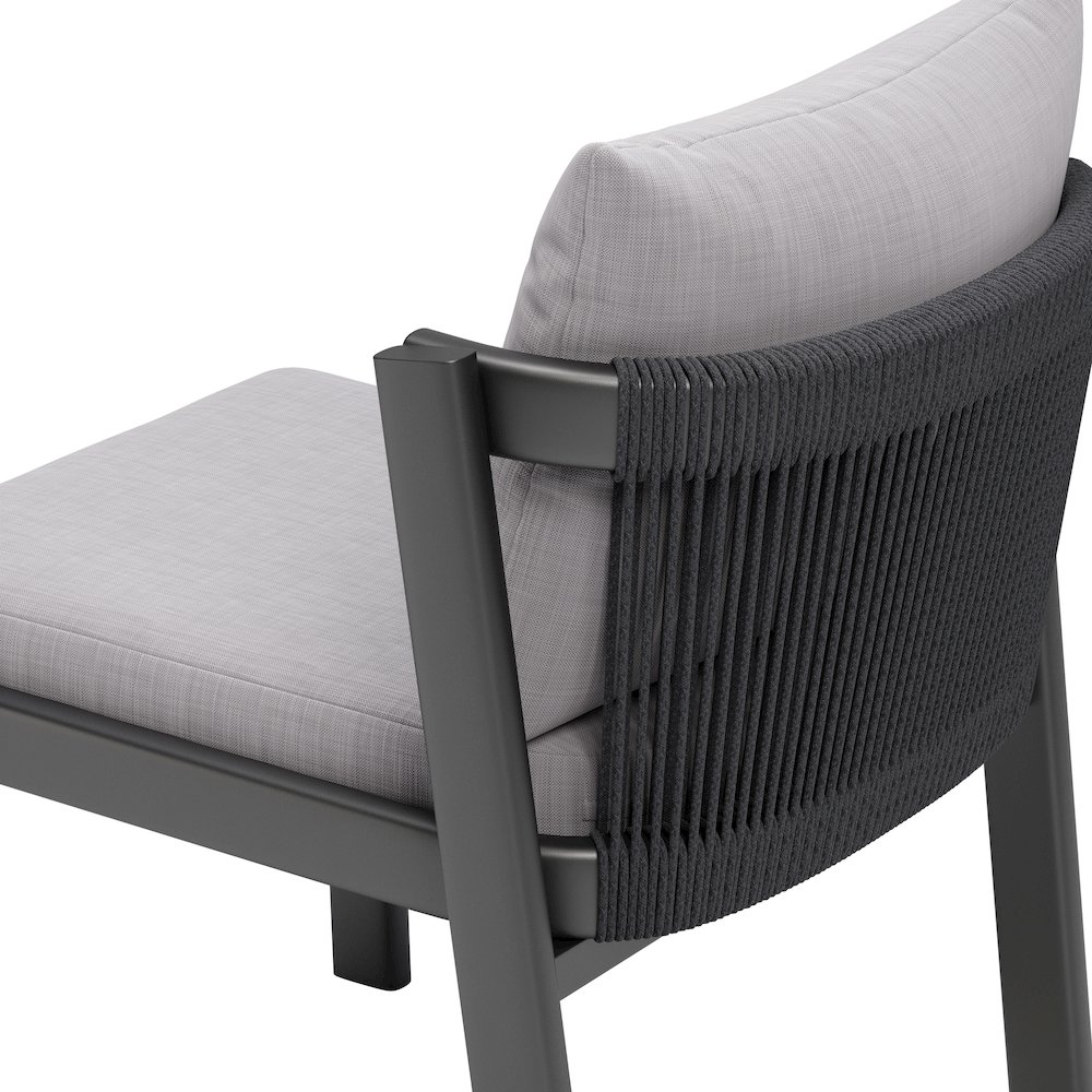 Horizon Dining Chair (Set of 2) Gray. Picture 11