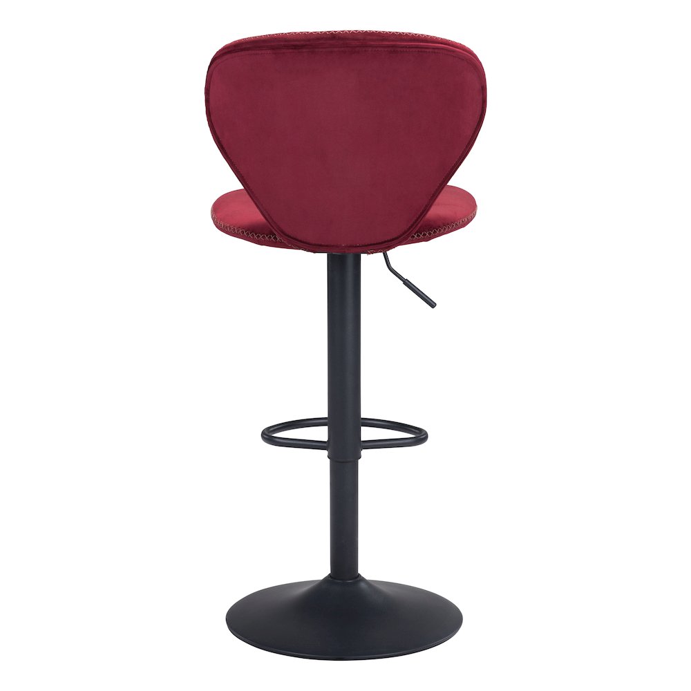 Salem Barstool Red. Picture 4