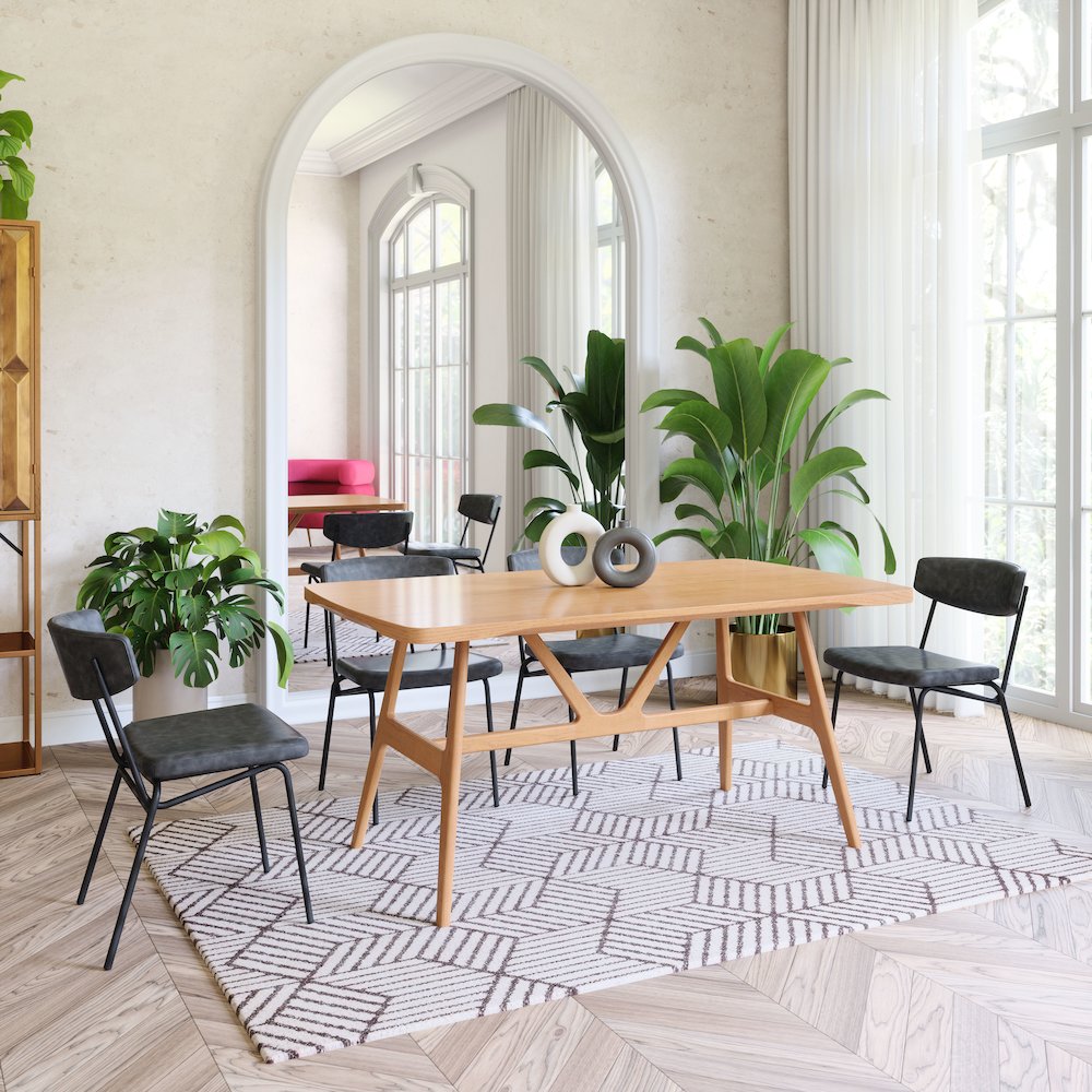 Rovina Dining Table Natural. Picture 8