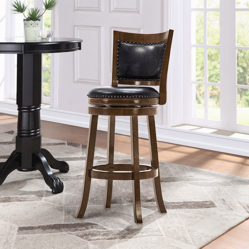 Bristol Swivel Bar Stool - Cappuccino. Picture 7