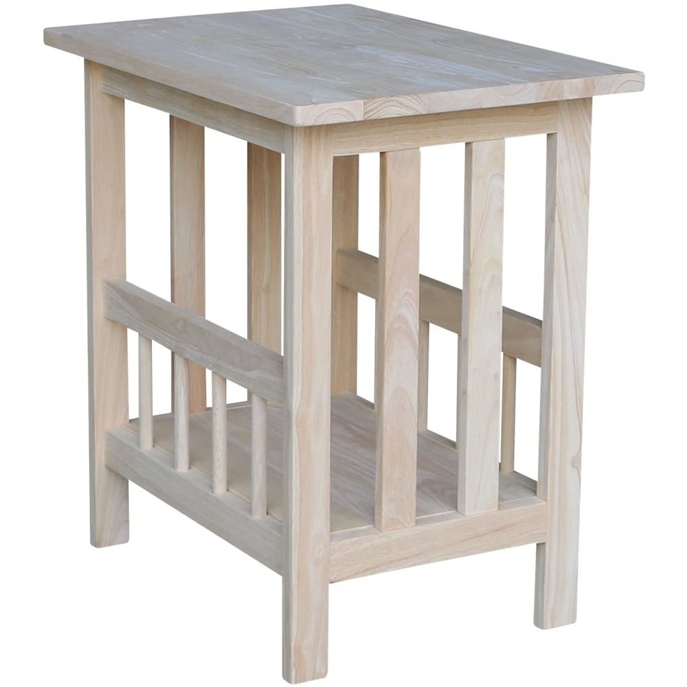 Mission Magazine End Table - 5239. Picture 5