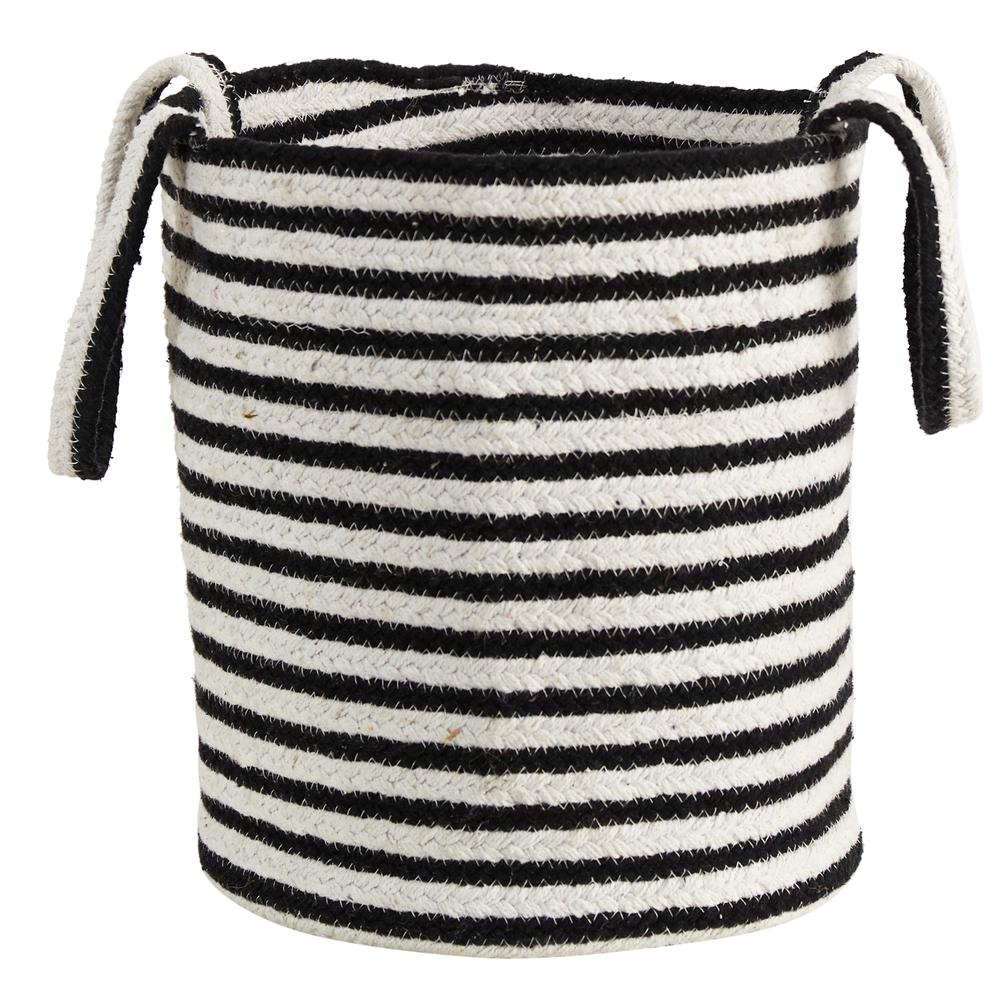 Boho Chic Basket Planter Natural Cotton. Picture 1