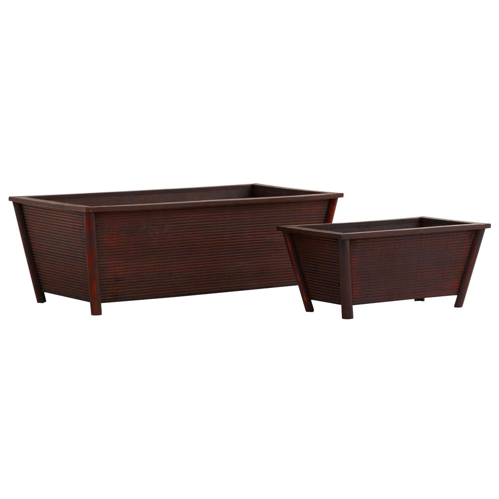 Rectangle Planters (Set of 2). Picture 2