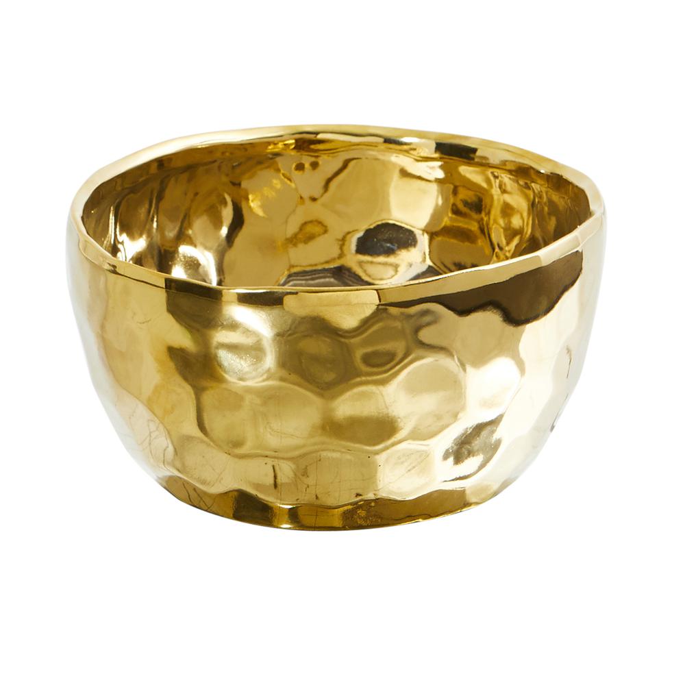 6.75in. Designer Gold Bowl. Picture 1