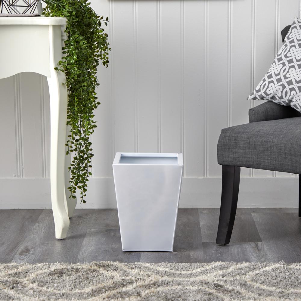 13in. Classic Square Metal Planter. Picture 3