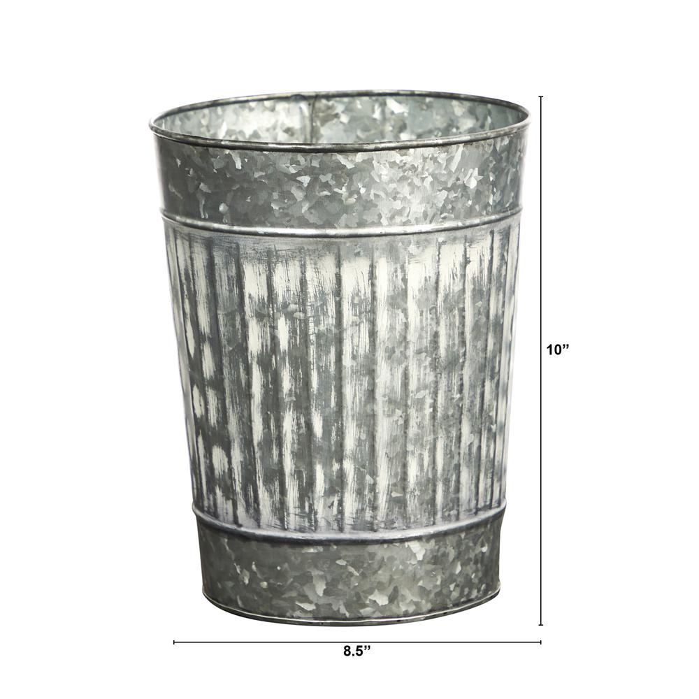 10in. Farmhouse Country Pail Planter. Picture 2